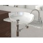 Sapho Accessoires Silfa - Bon refermable 1 1/4, pour lavabo avec trop-plein, ClickClack, chrome WA43451