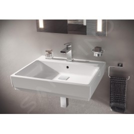 Grohe Cube Ceramic - Lavabo avec trop-plein, 600x490 mm, PureGuard, blanc alpin 3947300H