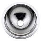 Sapho Inox - Lavabo à encastrer, inox, diamètre 305 mm 13028.B Sapho Inox - Lavabo à encastrer, inox, diamètre 305 mm 13028.B