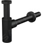 kielle Siphons - Siphon pour lavabo, diamètre 32 mm, rond, métal, noir mat 30901014 kielle Siphons - Siphon pour lavabo, diamètre 32 mm, rond, métal, noir mat 30901014