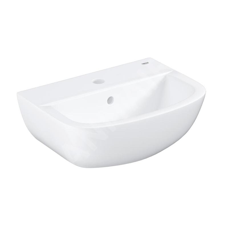 Grohe Bau Ceramic - Lave-mains 453x354 mm, avec un trou pour mitigeur, blanc alpin 39424000 Grohe Bau Ceramic - Lave-mains 453x354 mm, avec un trou pour mitigeur, blanc alpin 39424000