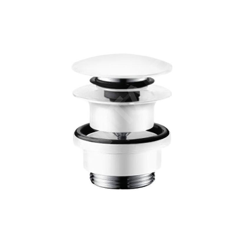 Hansgrohe Garnitures de vidage - Garniture de vidage Push-Open pour mitigeur de lavabo et de bidet, blanc mat 50100700 Hansgrohe Garnitures de vidage - Garniture de vidage Push-Open pour mitigeur de lavabo et de bidet, blanc mat 50100700
