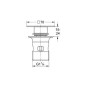 Grohe Pièces de rechange - Bonde de lavabo, chrome 40565000 Grohe Pièces de rechange - Bonde de lavabo, chrome 40565000