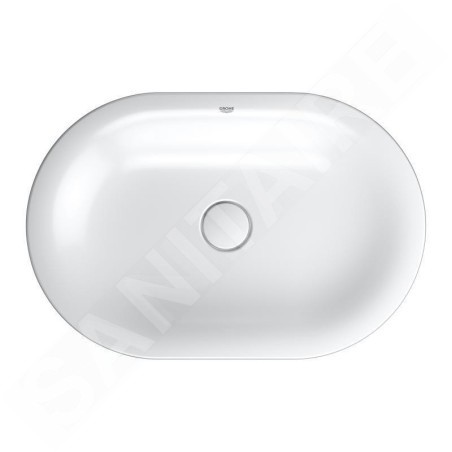 Grohe Essence - Vasque à poser 600x400 mm, PureGuard, blanc alpin 3960800H