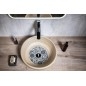Sapho Priori - Lavabo, diamètre 420 mm, beige avec motif en bleu PI011 Sapho Priori - Lavabo, diamètre 420 mm, beige avec motif en bleu PI011