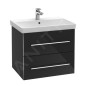 Villeroy & Boch Avento - Meuble lavabo 600x470 mm, avec trop-plein, trou de robinetterie, blanc alpin 41586001 Villeroy & Boch Avento - Meuble lavabo 600x470 mm, avec trop-plein, trou de robinetterie, blanc alpin 41586001