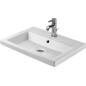 Duravit 2nd floor - Lavabo avec trop-plein, 600 mm x 430 mm, blanc - lavabo un trou 0347600000 Duravit 2nd floor - Lavabo avec trop-plein, 600 mm x 430 mm, blanc - lavabo un trou 0347600000