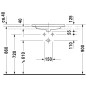 Duravit 2nd floor - Lavabo avec trop-plein, 600 mm x 430 mm, blanc - lavabo un trou 0347600000 Duravit 2nd floor - Lavabo avec trop-plein, 600 mm x 430 mm, blanc - lavabo un trou 0347600000