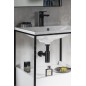 Sapho Siphons - Siphon de lavabo, 1 1/4, sortie d'évacuation 32 mm, rond, noir mat SI515 Sapho Siphons - Siphon de lavabo, 1 1/4, sortie d'évacuation 32 mm, rond, noir mat SI515