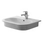 Duravit D-Code - Vasque à encastrer, 545x435 mm, avec un trou pour robinetterie, blanc 0337540000 Duravit D-Code - Vasque à encastrer, 545x435 mm, avec un trou pour robinetterie, blanc 0337540000
