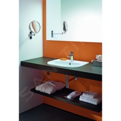 Duravit D-Code - Vasque à encastrer, 545x435 mm, avec un trou pour robinetterie, blanc 0337540000