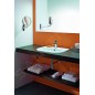 Duravit D-Code - Vasque à encastrer, 545x435 mm, avec un trou pour robinetterie, blanc 0337540000 Duravit D-Code - Vasque à encastrer, 545x435 mm, avec un trou pour robinetterie, blanc 0337540000