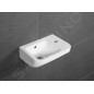 Villeroy & Boch Architectura - Lave-mains 360x260 mm, avec trop-plein, un trou pour robinetterie à droite, blanc alpin 43733601