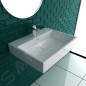 Duravit Vero Air - Lavabo 600x470 mm, avec trop-plein, avec 1 trou pour robinetterie, blanc 2350600000 Duravit Vero Air - Lavabo 600x470 mm, avec trop-plein, avec 1 trou pour robinetterie, blanc 2350600000