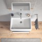 Duravit Vero Air - Lavabo 600x470 mm, avec trop-plein, avec 1 trou pour robinetterie, blanc 2350600000 Duravit Vero Air - Lavabo 600x470 mm, avec trop-plein, avec 1 trou pour robinetterie, blanc 2350600000