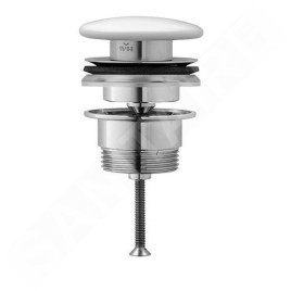 Duravit Accessoires - Bonde refermable Push-Open, 1 1/4, blanc 0050790000