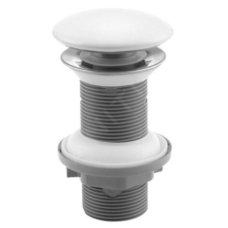 Sapho Infinity - Bonde de lavabo, Click Clack, blanc 38TP0161I