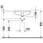 Duravit Starck 3 - Lavabo à encastrer 490x365 mm, sans trou pour robinet, blanc 0305490000 Duravit Starck 3 - Lavabo à encastrer 490x365 mm, sans trou pour robinet, blanc 0305490000