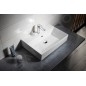 Aqualine Sistema - Lavabo 600x420 mm, avec trop-plein, blanc 10SF50060 Aqualine Sistema - Lavabo 600x420 mm, avec trop-plein, blanc 10SF50060