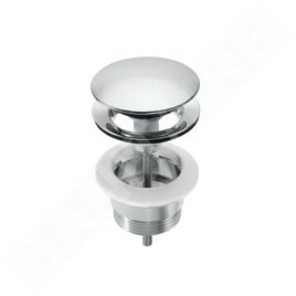 Roca Aqua - Bonde de lavabo, Click Clack, chrome A505401000