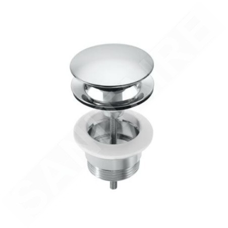 Roca Aqua - Bonde de lavabo, Click Clack, chrome A505401000