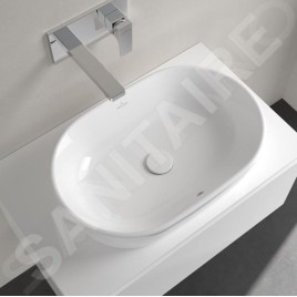 Villeroy & Boch Architectura - Vasque à poser, 600x400 mm, avec trop-plein, blanc alpin 5A266001