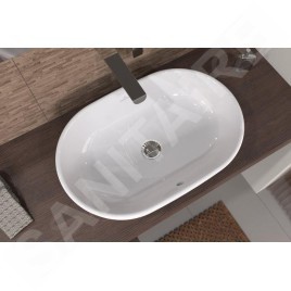 Villeroy & Boch Architectura - Vasque à poser, 600x400 mm, avec trop-plein, blanc alpin 5A266001