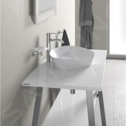 Duravit Cape Cod - Vasque sans trop-plein, 500 x 405 mm, blanc 2339500000