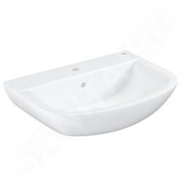 Grohe Bau Ceramic - Lavabo 646x468 mm, avec un trou pour mitigeur, blanc alpin 39420000