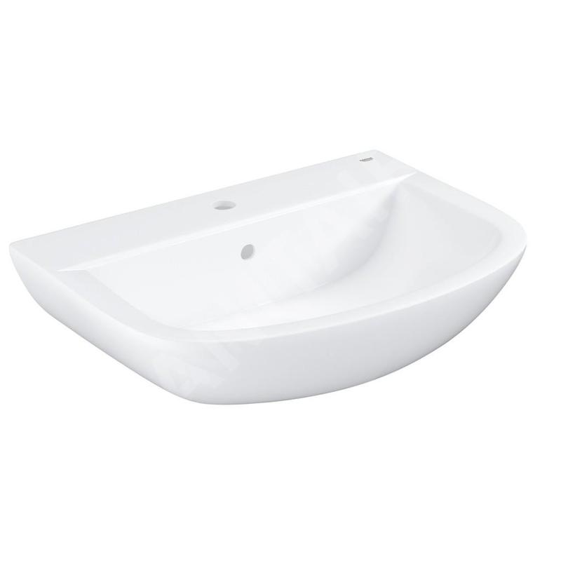 Grohe Bau Ceramic - Lavabo 646x468 mm, avec un trou pour mitigeur, blanc alpin 39420000 Grohe Bau Ceramic - Lavabo 646x468 mm, avec un trou pour mitigeur, blanc alpin 39420000