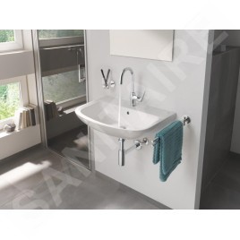 Grohe Bau Ceramic - Lavabo 646x468 mm, avec un trou pour mitigeur, blanc alpin 39420000