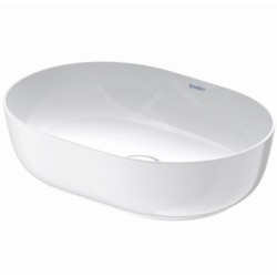 Duravit Luv - Vasque, 500x350 mm, sans trop-plein, WonderGliss, blanc 03795000001