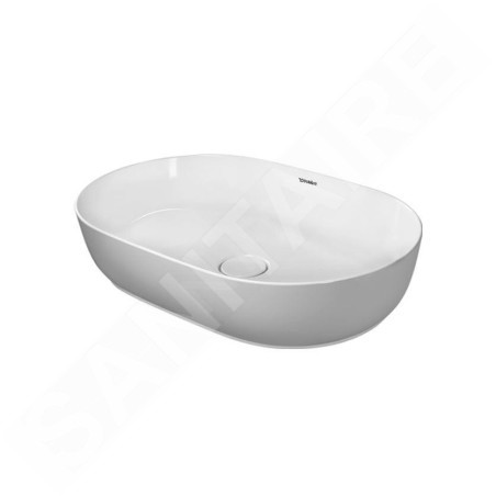 Duravit Luv - Vasque 600x400 mm, DuraCeram, avec WonderGliss, blanc alpin 03796000001