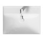 kielle Arkas I - Lavabo 60x45 mm, avec trop-plein, un trou pour robinetterie, blanc 30611600 kielle Arkas I - Lavabo 60x45 mm, avec trop-plein, un trou pour robinetterie, blanc 30611600