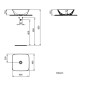 Ideal Standard Connect Air - Vasque à poser 400x400x130 mm, blanc E034701 Ideal Standard Connect Air - Vasque à poser 400x400x130 mm, blanc E034701