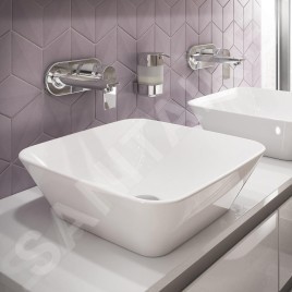 Ideal Standard Connect Air - Vasque à poser 400x400x130 mm, blanc E034701