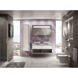 Ideal Standard Connect Air - Vasque à poser 400x400x130 mm, blanc E034701