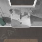 Duravit ME by Starck - Lave-mains 450x320mm, avec un trou pour robinet, blanc alpin 0719450000
