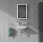 Duravit ME by Starck - Lave-mains 450x320mm, avec un trou pour robinet, blanc alpin 0719450000