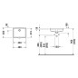 Duravit Vero - Vasque à encastrer, 430x315 mm, avec WonderGliss, blanc alpin 03304300001 Duravit Vero - Vasque à encastrer, 430x315 mm, avec WonderGliss, blanc alpin 03304300001