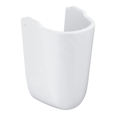 Grohe Bau Ceramic - Demi-colonne pour lavabo, blanc alpin 39426000