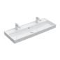 Villeroy & Boch Collaro - Meuble lavabo 1200x470 mm, avec trop-plein, 2 trous de robinetterie, blanc alpin 4A33C401 Villeroy & Boch Collaro - Meuble lavabo 1200x470 mm, avec trop-plein, 2 trous de robinetterie, blanc alpin 4A33C401