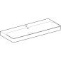 Geberit Smyle Square - Lavabo 1200x480 mm, avec trop-plein, trou pour robinetterie, blanc 500.226.01.1 Geberit Smyle Square - Lavabo 1200x480 mm, avec trop-plein, trou pour robinetterie, blanc 500.226.01.1