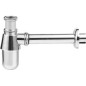 Aqualine Siphons - Siphon de lavabo, chrome CV1006 Aqualine Siphons - Siphon de lavabo, chrome CV1006