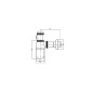 Aqualine Siphons - Siphon de lavabo, chrome CV1006 Aqualine Siphons - Siphon de lavabo, chrome CV1006