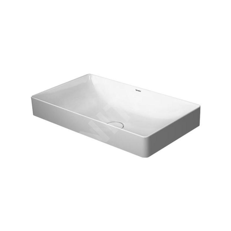 Duravit DuraSquare - Vasque 600x335 mm, DuraCeram, blanc alpin 2355600000