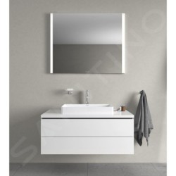 Duravit DuraSquare - Vasque 600x335 mm, DuraCeram, blanc alpin 2355600000