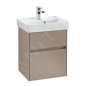 Villeroy & Boch Collaro - Lave-mains 500x400 mm, avec trop-plein, un trou de robinetterie, CeramicPlus, blanc alpin 433450R1
