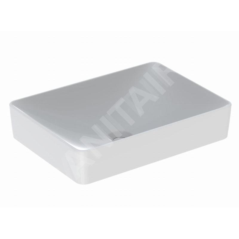 Geberit VariForm - Vasque 550x400 mm, sans trop-plein, sans trou pour robinetterie, blanc 500.779.01.2 Geberit VariForm - Vasque 550x400 mm, sans trop-plein, sans trou pour robinetterie, blanc 500.779.01.2