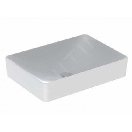 Geberit VariForm - Vasque 550x400 mm, sans trop-plein, sans trou pour robinetterie, blanc 500.779.01.2